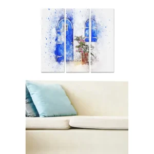 Canvastavla Abstract 3-pack Flerfärgad - Inredning & dekor Beställ idag