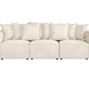 Kundfavorit Andrarum Cubo 4-sits Djup Modulsoffa i Manchester Beige - Möbler