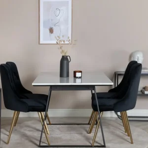 Fynd Venture Home Admira Matgrupp 140 cm + 4 st Valerie Matstolar - Möbler