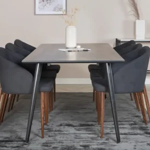Venture Home Balisa Matgrupp 180 cm + 6 st Kullersbro Matstolar - Möbler Populärt val