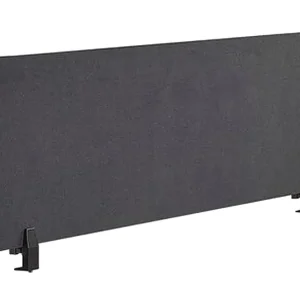 Avskärmning för skrivbord 160x40 cm grå WALLY - Möbler Trygg betalning