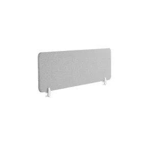Sista chansen Avskärmning för skrivbord 160x40 cm grå WALLY - Möbler