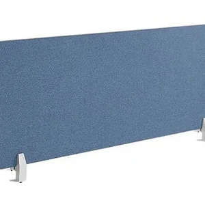 Avskärmning för skrivbord 160 x 40 cm blå WALLY - Möbler Billigare