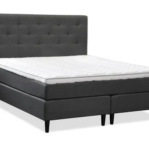 Nice Deluxe Komplett Sängpaket 140x200 Mörkgrå - Möbler Populär