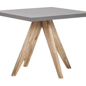 Begränsat erbjudande Rund Trädgårdsbord betongeffekt 90 c 90 cm OLBIA - Utemöbler