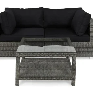 Comfort Garden Bahamas Loungegrupp 2-sits Bord 75x75 Grå - Utemöbler & utemiljö Sänkt pris