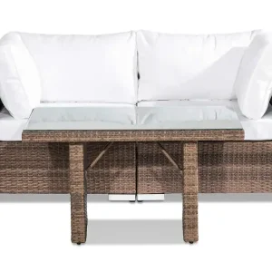 Comfort Garden Bahamas Loungegrupp 2-sits Sand Bord - Utemöbler & utemiljö Outlet