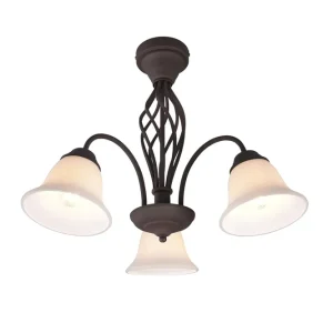 Rostica Plafond 3L E27 rustik - Belysning Fynd