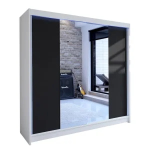 Garderob Talin 180x58x215 cm Vit - Förvaring Köp nu