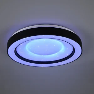 Utförsäljning Arco LED Plafond mattsvart starlight RGBW - Belysning