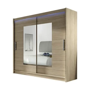 Scandinavian Choice Garderob London 180x57x215 cm Beige - Förvaring Fri frakt