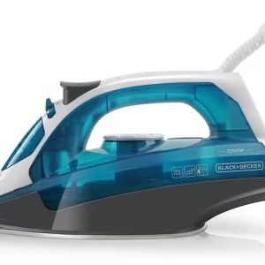 Ångstrykjärn Black+Decker 2200W Blå - Kök & hushåll Fri frakt