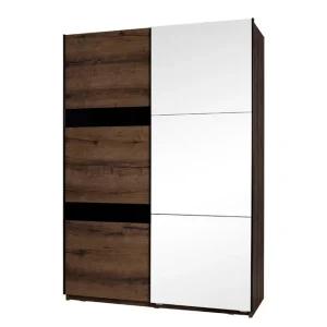 Najera Garderob 150x68,5x215 cm Ek|Svart - Förvaring Beställ nu
