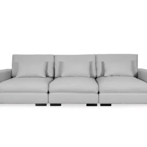 Scandinavian Choice Dubai 3-sits soffa Extra Djup Ljusgrå - Möbler Beställ idag
