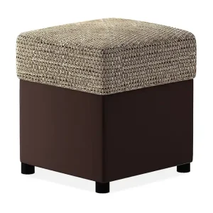 Arabejo Fotpall Beige/Brun - Möbler Köp nu