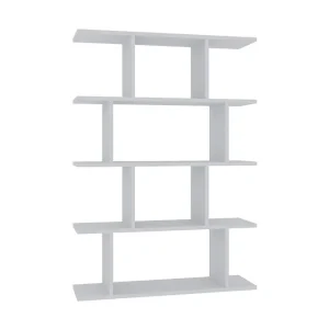 Säker betalning Bokhylla Nachusa Bokhylla 90x25 cm Vit - Förvaring