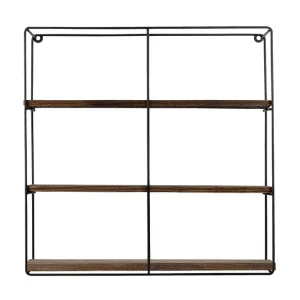 Apricus Vägghylla 60x15 cm 3 Hyllor - Förvaring Outlet