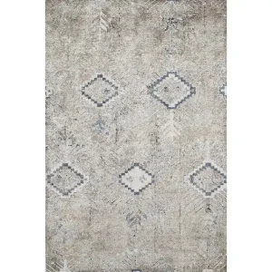 Sabrina Bomullsmatta 100x300 cm Rektangulär Grå - Textil & mattor Reapris