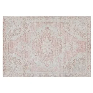 Nilam Bomullsmatta 160x230 cm Rektangulär Creme - Textil & mattor Rabatter