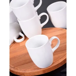 Kevat Kaffekopp 6-delar Vit - Servering & matlagning Populärt val