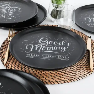 Khokan Serveringsfat 28 cm Mattsvart - Servering & matlagning Populär