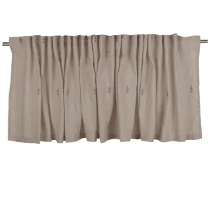 Bästa pris Anna Gardinkappa 55 cm Lin - Textil & mattor