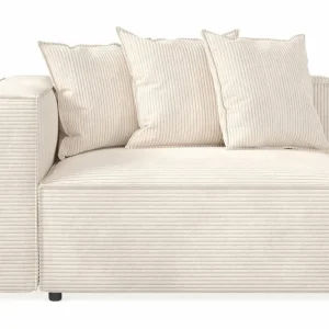 Sista chansen Andrarum Cubo 2-sits Vänstermodul i Manchester 120 cm bred Beige - Möbler