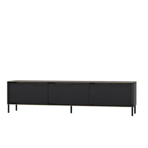 Reapris Imaj Tv-bänk 180x35 cm Svart Hanah Home - Möbler