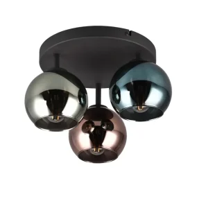 Begränsat antal Trio Lighting Sheldon Plafond 3L E14 flerfärgad Flerfärgad - Belysning
