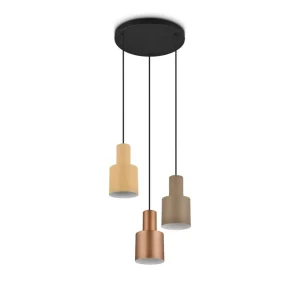 Rabatter Trio Lighting Agudo Taklampa 3L E27 flerfärgad Flerfärgad - Belysning