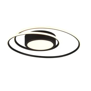 Yava LED Plafond mattsvart - Belysning Outlet