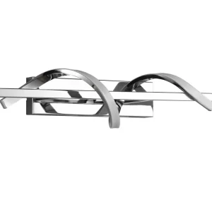 Trio Lighting Isabel LED Vägglampa krom 4000K Krom - Belysning Snabb frakt