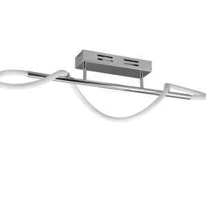 Begränsat antal Trio Lighting Argos LED Plafond krom 4000K Krom - Belysning