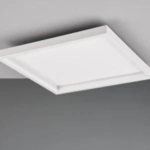 Begränsat erbjudande Trio Lighting Rotonda LED Plafond fyrkant mattvit Matt vit - Belysning