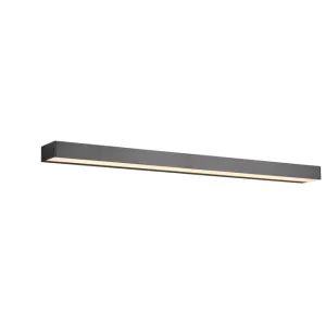 Rocco H2O LED Vägglampa 90cm mattsvart - Belysning Trygg betalning