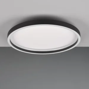 Kampanj Trio Lighting Rotonda LED Plafond rund mattsvart Matt svart - Belysning