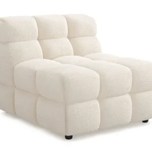 Andrarum Elise Bubblig Fåtölj Beige Teddy - Möbler Fynd