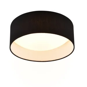 Trio Lighting Locarno LED Plafond 28 cm svart Svart - Belysning risnedsättning