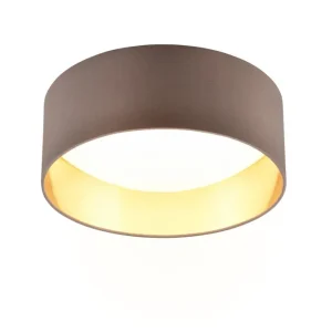 Fri frakt Trio Lighting Locarno LED Plafond 28 cm greige Greige - Belysning