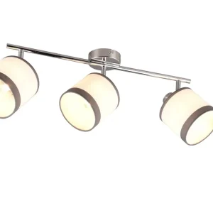 Begränsad tid Trio Lighting Davos Spotlight 3L E14 krom/ vit Krom/Vit - Belysning