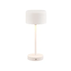 Köp online Trio Lighting Jeff LED Bordslampa mattvit uppladdningsbar Matt vit - Belysning