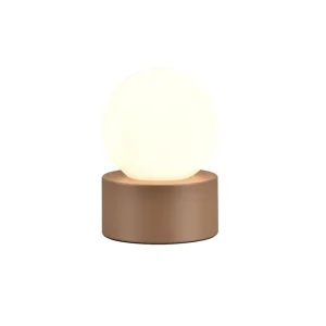 Trio Lighting Countess Bordslampa E14 kaffe brun Brun - Belysning Trygg betalning