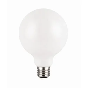 Trio Lighting LK LED E27 filament globe 9W 1055lm 3000K vit switch dimmer - Belysning Kampanjpris