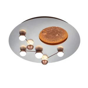 Reapris Trio Lighting Zodiac LED Plafond borstad stål Borstad stål - Belysning