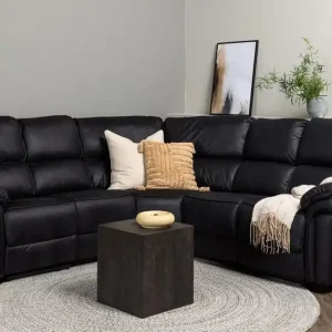 Venture Home Saranda Reclinersoffa Svart - Möbler Kampanj