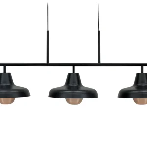 Venture Home Stöten Taklampa Svart - Belysning Billig