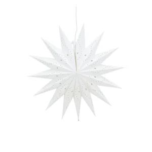 Begränsat antal Venture Home Lindvallen Adventsstjärna / Jullampa 51 cm Vit - Belysning