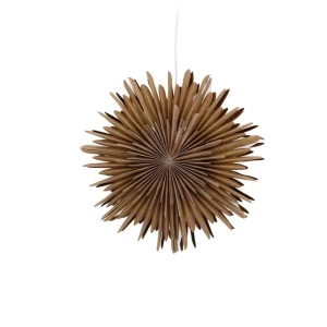 Venture Home Sälen Adventsstjärna / Jullampa 35 cm Brun - Belysning Snabb leverans