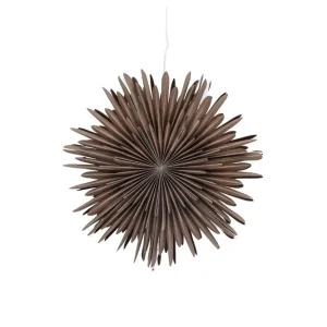 Snabb leverans Venture Home Sälen Adventsstjärna / Jullampa 46 cm Greige - Belysning