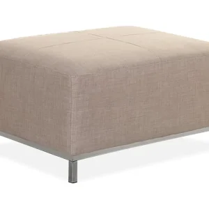 Rabatter Dugard Fotpall Beige - Möbler